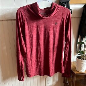 Red Long Sleeve Top